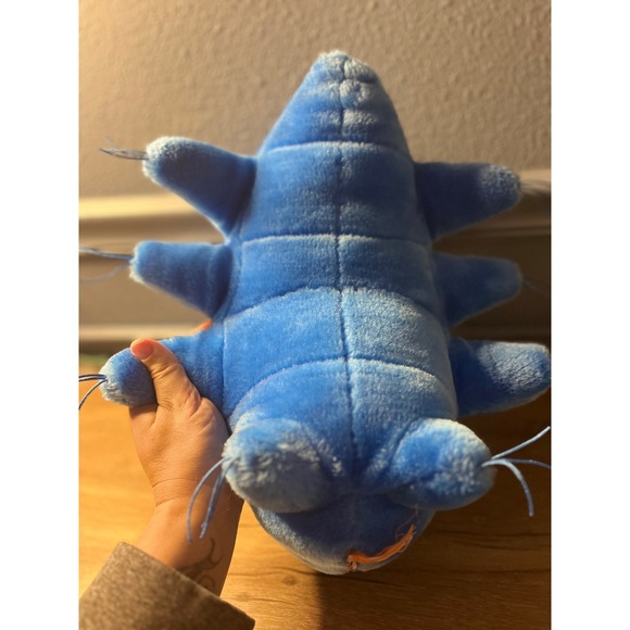 Giant Microbes Waterbear Tardigrade Blue Plush Stuffed Animal Toy Micro Organism - Picture 5 of 5